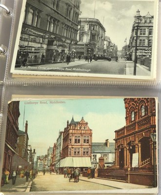 Lot 298 - Middlesbrough Linthorpe Road. A collection of over seventy, mainly vintage cards, including...