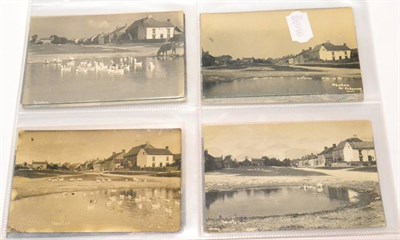 Lot 303 - Newton and Newton Dale, North Yorkshire. A collection of eighteen differing real photographic cards