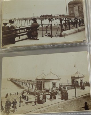 Lot 305 - Redcar. A collection of one hundred and forty eight differing cards, mostly relating to the...