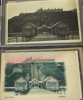 Lot 314 - Saltburn by the Sea. A collection of over eighty cards. Mainly vintage and mostly depicting the...