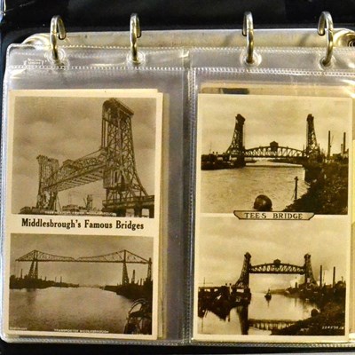 Lot 330 - Bridges. Middlesbrough, Tees and Transporter Bridges. A collection of forty vintage to modern cards