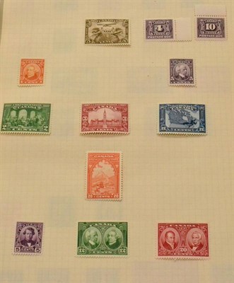 Lot 382 - Canada. A range of fresh mint middle period issues, mostly to middle values. Includes some...