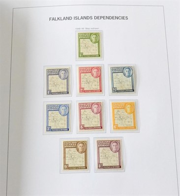 Lot 404 - Falkland Island Dependencies and South Georgia. A pristine boxed Davo album with pages to 2013...