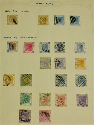 Lot 434 - Hong Kong.  A mainly used collection on loose album pages. All reigns to early QEII. Some...