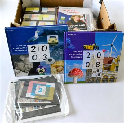 Lot 468 - Netherlands. Thirty Year books covering both definitive and special issue stamps 1982 to 2009. Plus