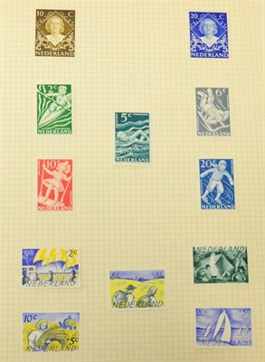 Lot 469 - Netherlands. 1948 to 1979 comprehensive mint, many unmounted, collection in green multi-ring album.