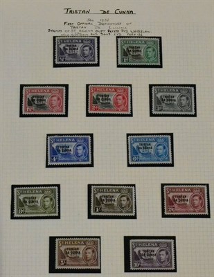 Lot 509 - Tristan da Cunha. A 1952 to 1982 mainly mint collection in two albums. Includes M/Ss and gutter...