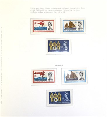 Lot 525 - Great Britain. A 1953 to 1991 (less 1971 to 1977) mint collection in three albums. Includes...