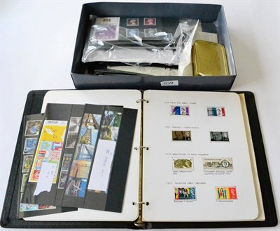 Lot 539 - Great Britain. A black ring binder housing a 1940 to 1970 commemorative collection (mint from...