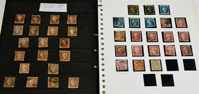 Lot 574 - Great Britain. An 1840 to 1947 mint and used collection on loose album pages and a stock card....