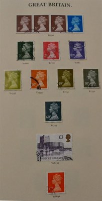 Lot 576 - Great Britain. An 1861 to 1999 used collection in four Windsor albums