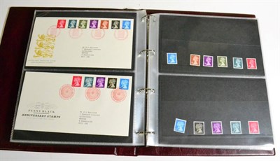 Lot 590 - Great Britain. A collection of mint issues and corresponding FDC both commemorative and...