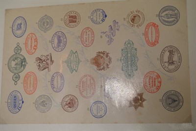 Lot 825 - Great Britain. A binder housing unused Queen Victoria to King George V postal stationery. Also...