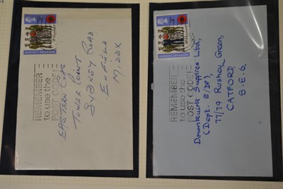 Lot 873 - Great Britain. 1971 Anniversaries 3p on cover to Enfield with missing blue (sailor's uniform)