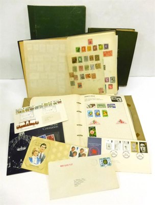 Lot 4 - A Box housing world wide in numerous albums, including a dedicated Australia and Australian...