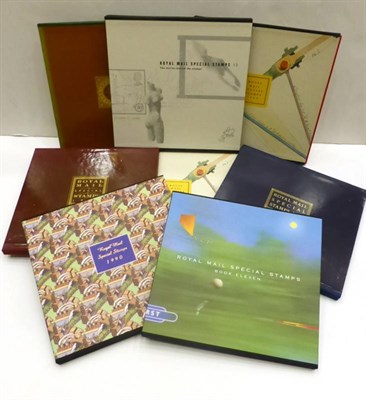 Lot 28 - An Assortment of Great Britain Year books and empty albums etc