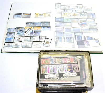 Lot 41 - Miscellaneous Stamps, unused mounts, empty binders, old catalogues and books on stamp...