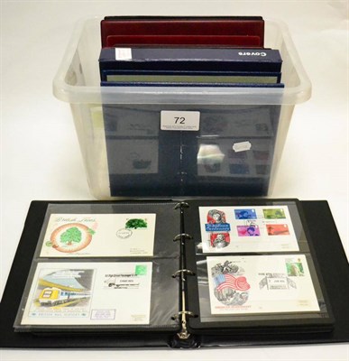 Lot 72 - Cyprus stamps and FDC's in a binder, including some Victorian and George V unused Postal...