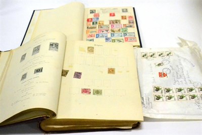 Lot 76 - Worldwide in albums. Commemorative covers, 1941 Stanley Gibbons catalogue and misc., including...