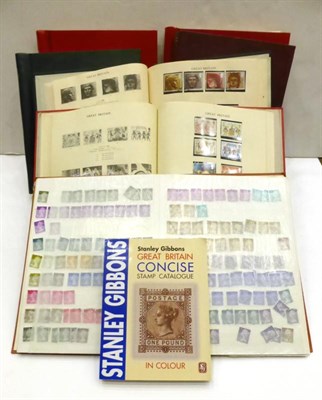 Lot 81 - A Box housing five Great Britain Windsor albums containing a used collection (sparse to 1971),...