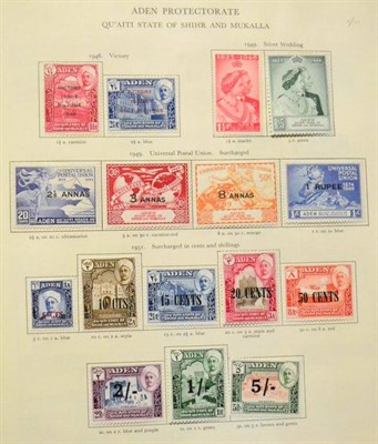 Lot 139 - A Clean Imperial Album with many countries represented and the majority are mint. Noted Aden...