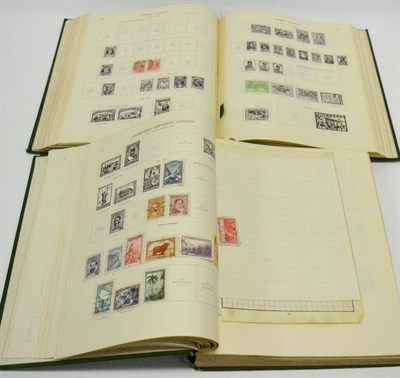 Lot 144 - The Ideal Postage Stamp Album to 1914. Plus Foreign countries A-J and K-Z. All sparsely filled