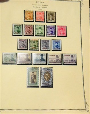 Lot 151 - Egypt Occupation of Gaza, Syria and Lebanon. Mainly mint  from Gaza including June 1948 Postage set