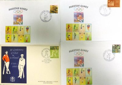 Lot 171 - Cricket. An accumulation of worldwide cricket FDC and commemorative covers