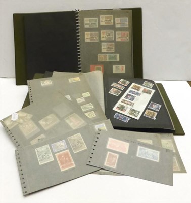 Lot 173 - Horses. A mint collection including m/s's in two multi-ring binders, and on loose album pages....