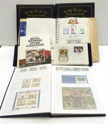 Lot 184 - Royalty. 1977 Silver Jubilee, 1981 Royal Wedding etc in albums and stockbooks