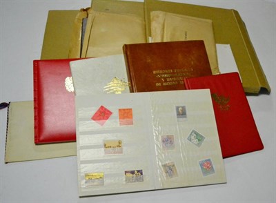 Lot 188 - Universal Postal Union. 1957, 1970, 1974 etc. An assortment of delegates souvenir booklets