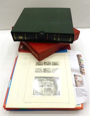 Lot 192 - Great Britain Boxed New Lighthouse Albums. A green album housing 1840 to 1971 hingeless pages....