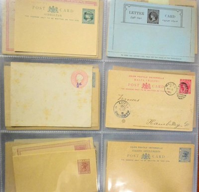 Lot 216 - Postal Stationery Worldwide. A collection of over one hundred and forty unused and used from...