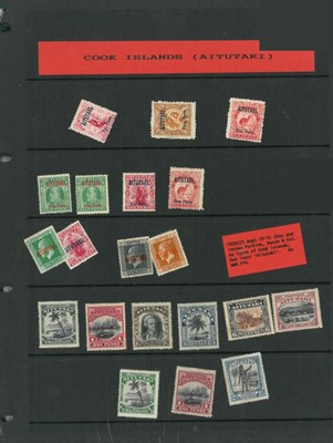 Lot 282 - Cook Islands. An assortment of mostly mint on loose stock pages