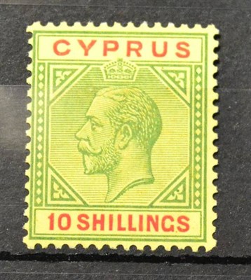 Lot 286 - Cyprus. 1923 10s mint