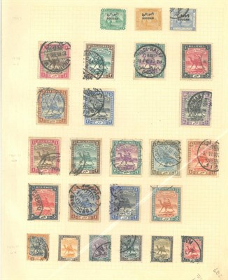 Lot 308 - Egypt and Sudan An Egyptian 1867 to the late 1950's mainly used collection on loose album...