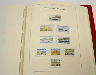 Lot 346 - Guernsey. A 1965 to 2005 near complete unmounted collection, in a boxed lighthouse album. Plus...