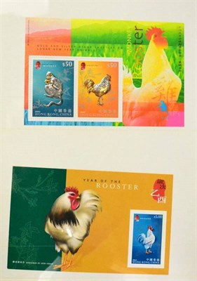 Lot 351 - Hong Kong. A collection of unmounted M/S's and sheetlets from  the late 1990's to 2004, plus...