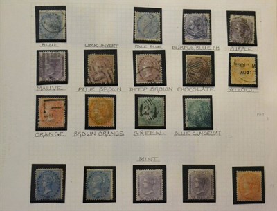 Lot 354 - India. An 1854 to 1935 mint and used collection, including Officials. Better include 1866...