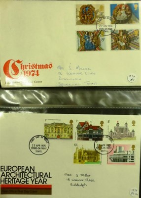 Lot 362 - Isle of Man. A mint collection in an album plus a collection of FDC's in several cover albums