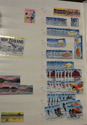 Lot 407 - New Zealand. Two stockbooks holding a collectors mainly used duplicates. All periods. Duplication