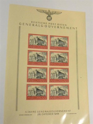 Lot 418 - Poland - German Occupation. A mainly unmounted mint accumulation of 1939 to 1944 issues on...