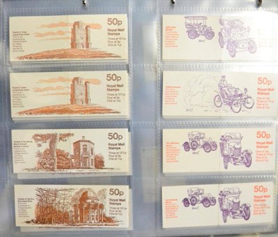 Lot 454 - Great Britain. A collection of various QEII booklets, pre decimal and decimal