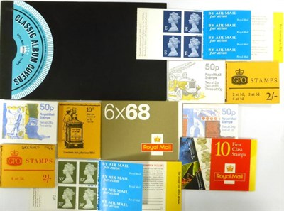 Lot 462 - Great Britain. An assortment of QEII decimal booklets. All types  with duplication