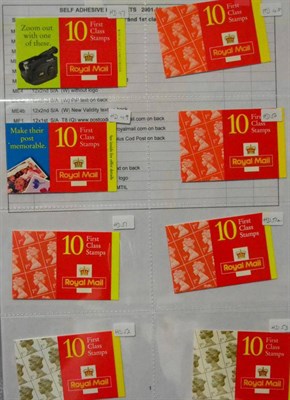 Lot 468 - Great Britain. A comprehensive collection of 1989 to 2000 1s, 2nd and E values Barcode...