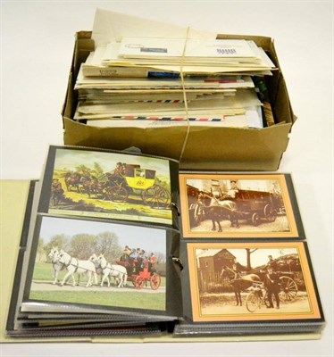 Lot 475 - Great Britain. A collection of PHQ cards in several albums and misc. Sold on Behalf of St....