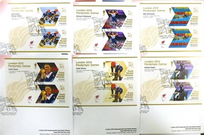 Lot 485 - Great Britain. British Gold Medal Winners at London Paralympic Games, 2012 - set of thirty four...