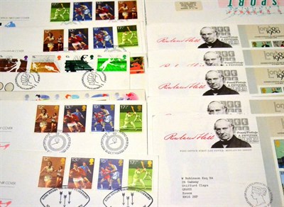 Lot 496 - Great  Britain. A quantity of FDC's (including some definitive's) from the late 1960's to the...