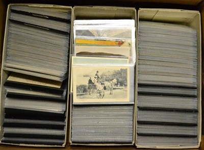 Lot 522 - An Accumulation of Postcards, sorted by county. Plus a section covering Scotland