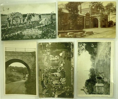 Lot 547 - Over Sixty Postcards. Comic, topographical, real photographic etc. Includes Liverton mines,...